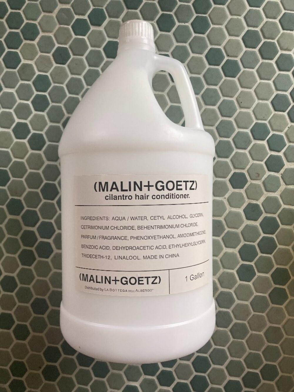 MALIN + GOETZ Cilantro Hair Conditioner - 1 gallon refill w/pump NEW